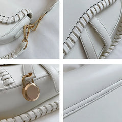 Women's PU Leather Fanny Pack Messenger Bag Waist Bag