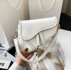 Women's PU Leather Fanny Pack Messenger Bag Waist Bag