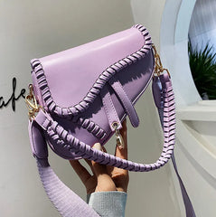Women's PU Leather Fanny Pack Messenger Bag Waist Bag