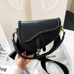Women's PU Leather Fanny Pack Messenger Bag Waist Bag