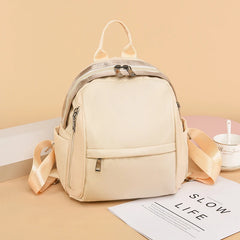 Prep Student Style Backpack Girls School Bag Female Bag Oxford Ladies Backpack