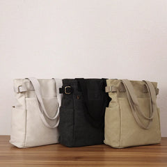 Canvas Shoulder Bag Large Capacity Retro Wild Women Bag