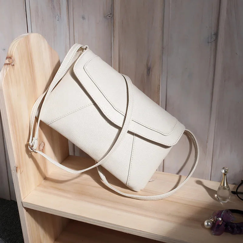Women Messenger Bag Vintage Leather Handbag Bolsa Feminina