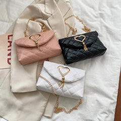 Women's Fashion Shoulder Bag Chain Crossbody Embroidered Clutch