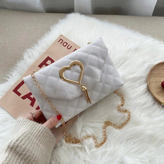 Women's Fashion Shoulder Bag Chain Crossbody Embroidered Clutch