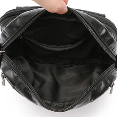Women's Crossbody Shoulder Bag Flap Leather Mini Waist Bag