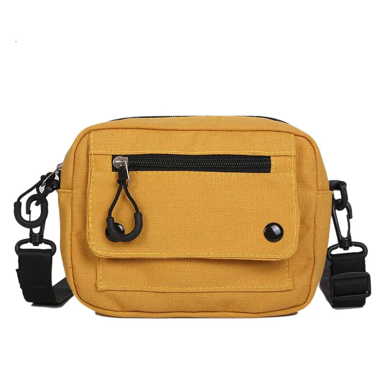 Canvas Tote Shoulder Bag Zipper Handbag Casual Bolsas Femininas