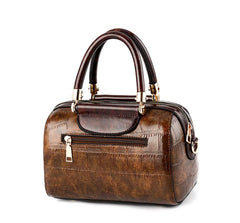 Women's Crocodile Shoulder Bag PU Leather Crossbody Handbag Tote