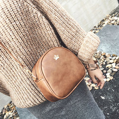 Women Shoulder Bag Handbag Phone Purse Crown Crossbody Bag