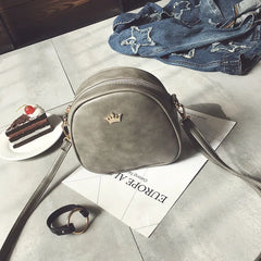 Women Shoulder Bag Handbag Phone Purse Crown Crossbody Bag