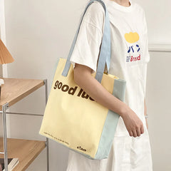 Women's Oxford Shoulder Bag Large Capacity Tote Handbag