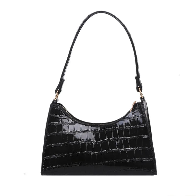 Retro Women's Totes Shoulder Bag PU Leather Chain Handbags