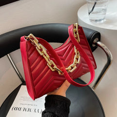 Retro Women's Shoulder Bag Chain Handbags