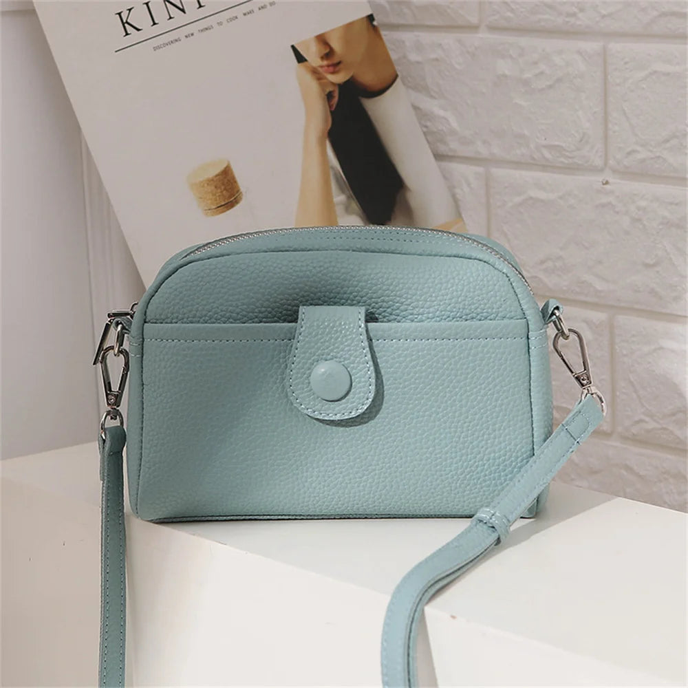 Leather Crossbody Bags for Women Handbags Purses Shoulder Bags