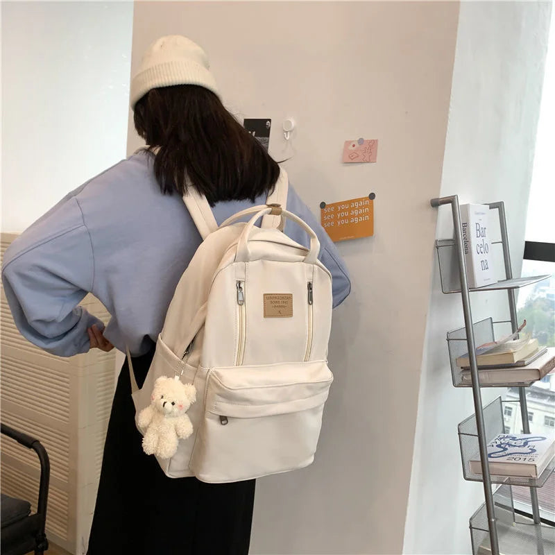 Women's High Capacity Backpack Large Mochila Bolsa