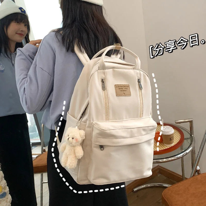 Women's High Capacity Backpack Large Mochila Bolsa