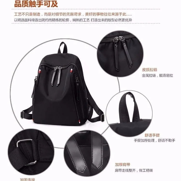 Women's Large Backpack Bag - Mochila Bolsa