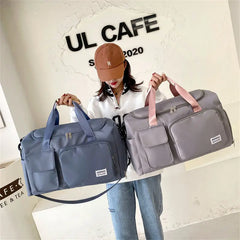 Oxford Crossbody Bag Travel Luggage for Men Women Q58