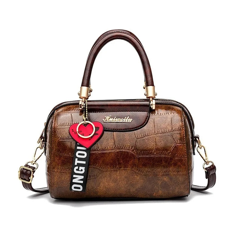 Women Retro Crossbody Bags Casual Tote Female Satchels Handbags