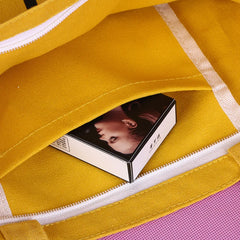 Canvas Shoulder Bag Women Handbag Shopper Bookbag Large Capacity Tote Bag