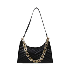 Women's Embroidery Thread Shoulder Bag Lady Shopping Travel Pouch