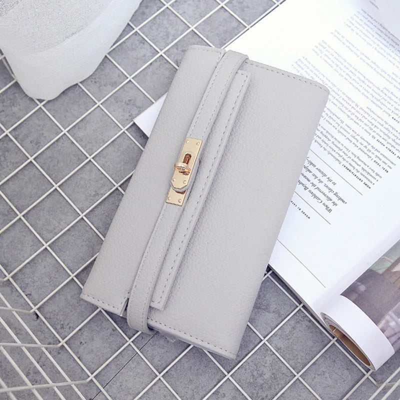 Women's Long Wallet Clutch with Cell Phone Pocket