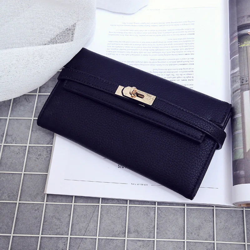 Women's Long Wallet Clutch with Cell Phone Pocket