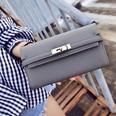 Women's Long Wallet Clutch with Cell Phone Pocket