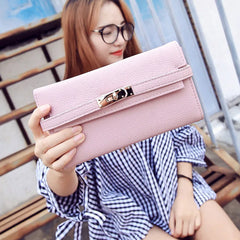 Women's Long Wallet Clutch with Cell Phone Pocket