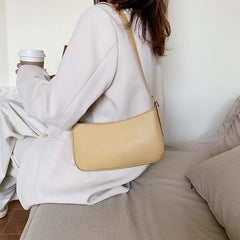 Retro Saddle Shoulder Bag PU Leather Messenger Bag