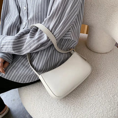 Retro Saddle Shoulder Bag PU Leather Messenger Bag