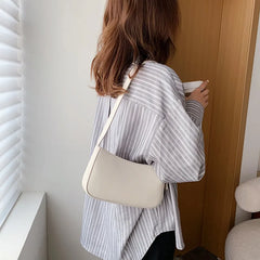Retro Saddle Shoulder Bag PU Leather Messenger Bag