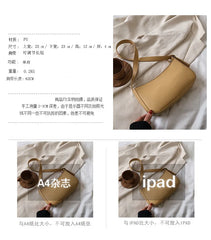 Retro Saddle Shoulder Bag PU Leather Messenger Bag