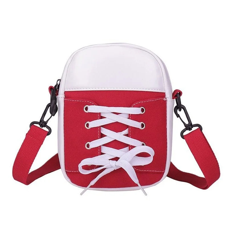 Women's PU Leather Handbag Shoulder Bag Cartoon Messenger Phone Bag