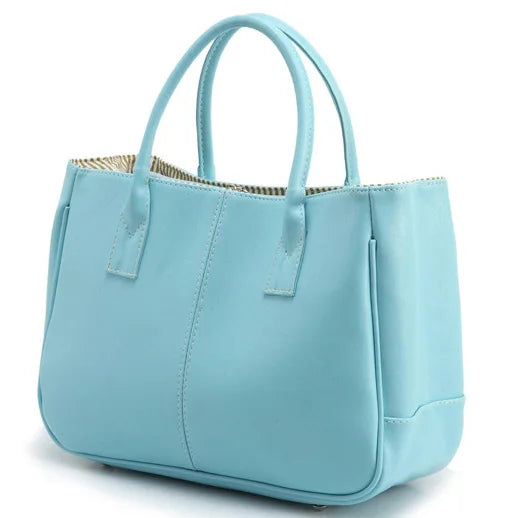 PU Leather Women's Solid Handbags Large-capacity Matching Bags