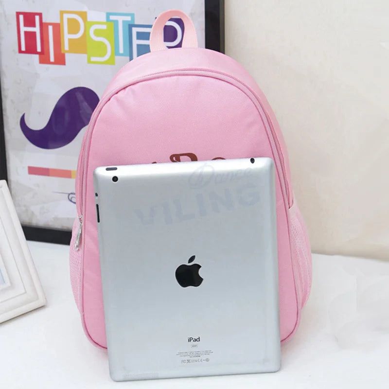 Red Ballet Dance Bag Water-Proof Fabric Dancer's Handbag for Girls Women
