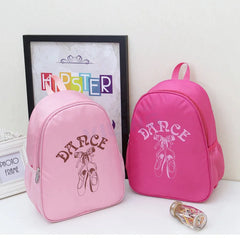 Red Ballet Dance Bag Water-Proof Fabric Dancer's Handbag for Girls Women