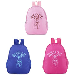 Red Ballet Dance Bag Water-Proof Fabric Dancer's Handbag for Girls Women