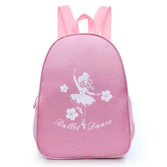 Red Ballet Dance Bag for Girls Women Embroidered Clutch Backpack