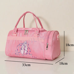 Ballet Dance Bag Single Shoulder Totes For Girls Women Dancer Embroidered Clutch