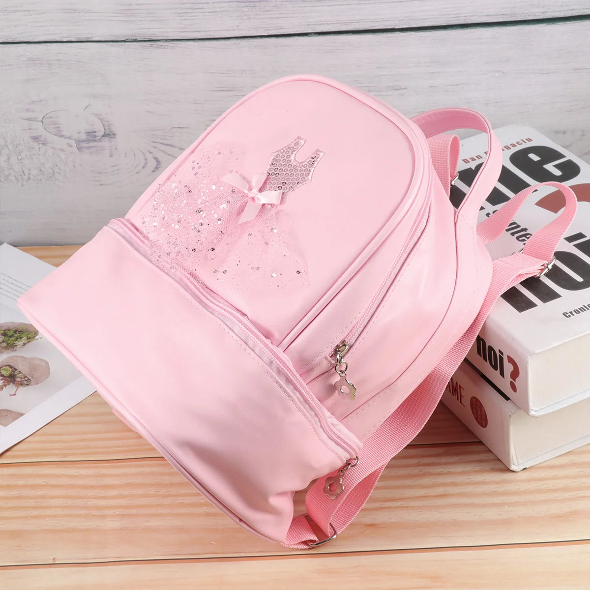 Ballet Girls Backpack Dance Kids Backpacks Little School Toddler Latin Dancing T