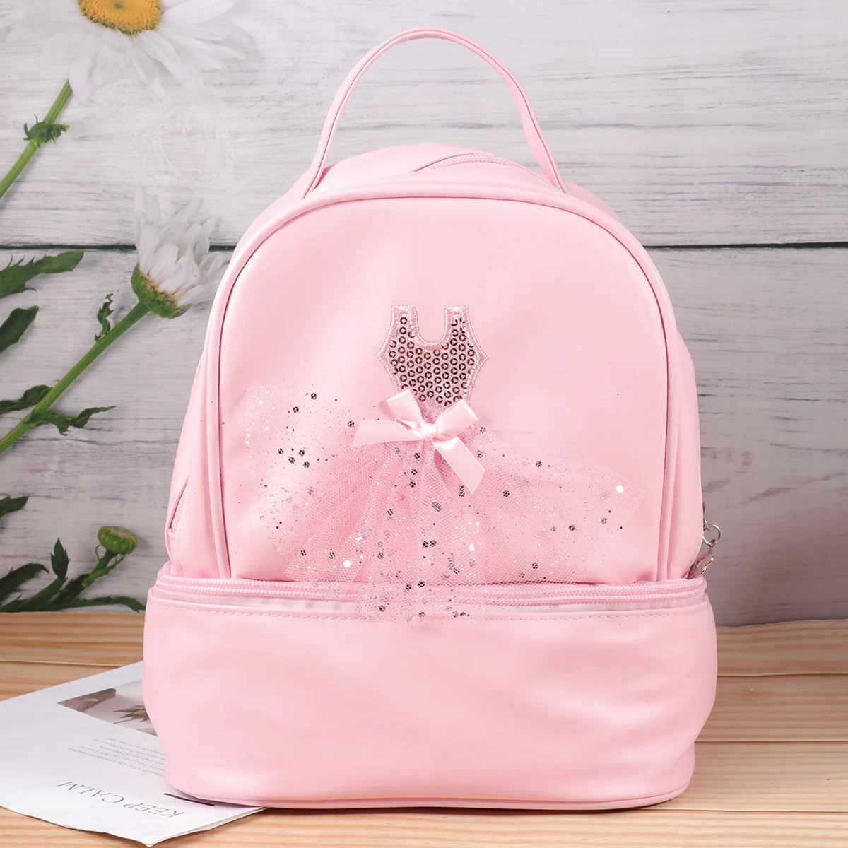 Ballet Girls Backpack Dance Kids Backpacks Little School Toddler Latin Dancing T