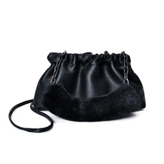 Women Dumplings Handbags Retro Chains Female Crossbody Shoulder Bag Tide Handbag