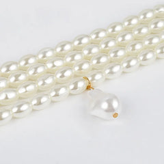 Baroque Abnormity Pearl Necklace European American Style