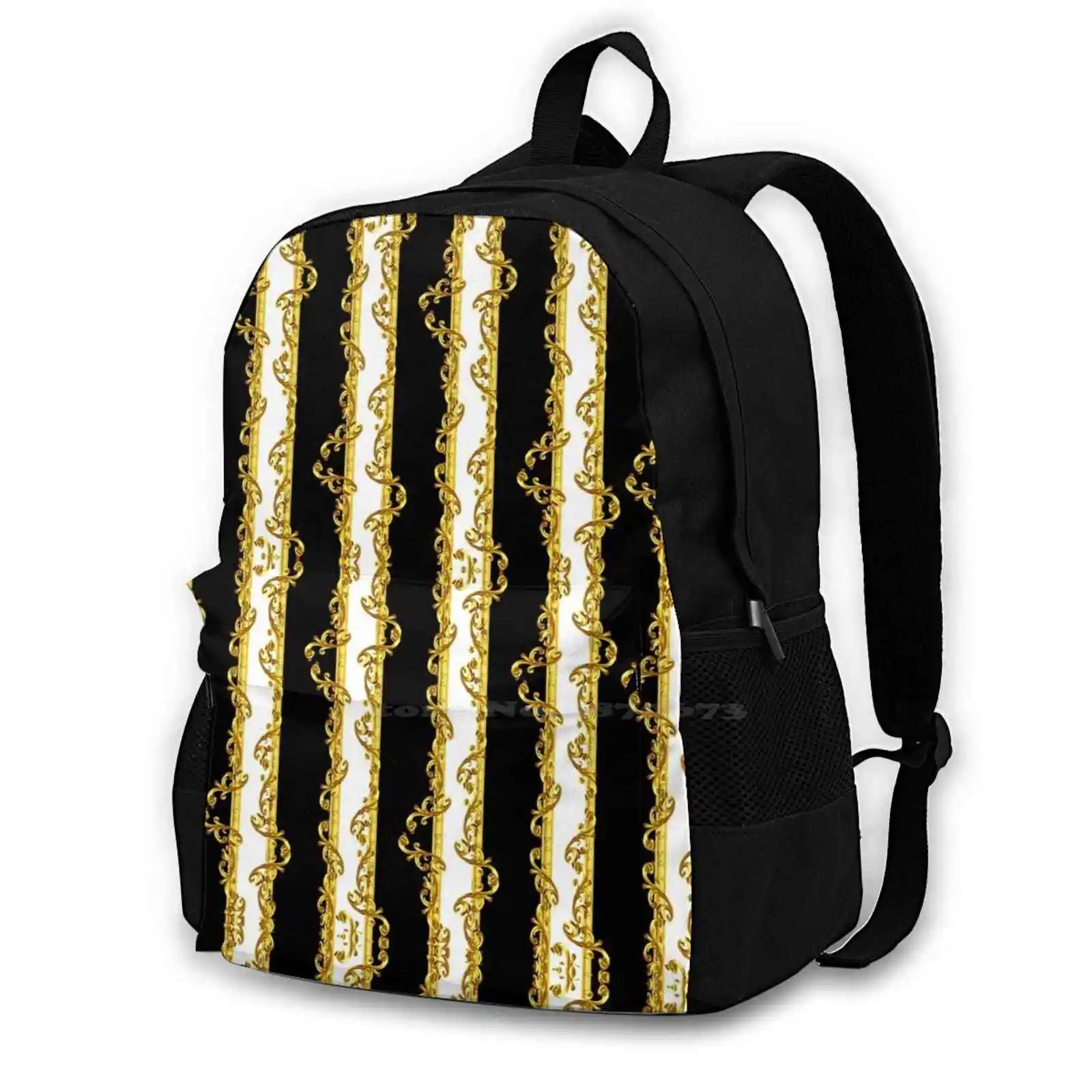 Baroque Prints Greek Ornament Goldenmeander Meandros Vintage Bags
