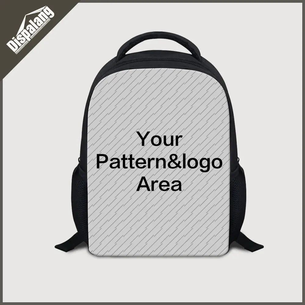 Kids Sports Printed School Backpack 12 Inch Mini Schoolbag