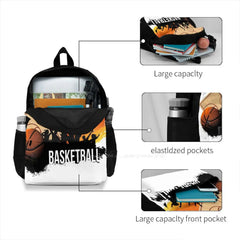 Npa Legends Basketball Travel Laptop Bagpack Bags
