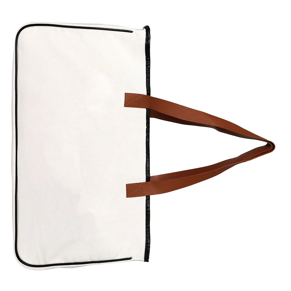 Large Capacity Canvas Tote Bag for Travel and Vacation