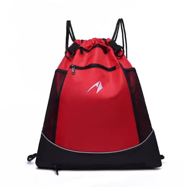 Waterproof Gym Bag Drawstring Sack Sport Fitness Outdoor Backpack