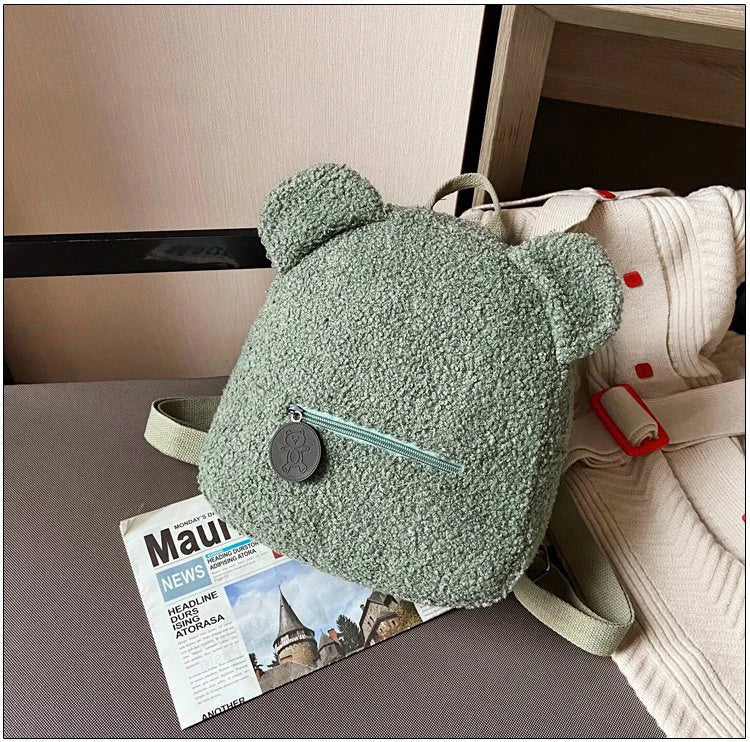 Bear Backpacks Portable Children Travel Shopping Rucksacks